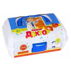 Игровой набор Доктор Bondibon, 17 предметов, в чемоданчике , 22,5x15х10 см