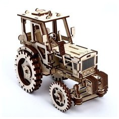 Сборная модель/деревянный конструктор - трактор МТЗ-80 Altair