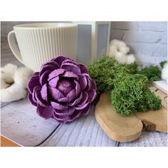 Силиконовая форма для мыла Пион красивый Hobby Page