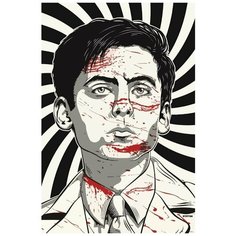 Картина по номерам на холсте Сериал Академия Амбрелла Номер пять - 7615 В 60x40