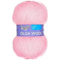 Пряжа Семеновская пряжа Olga W (79), ярко-розовый 5 шт. по 100 г