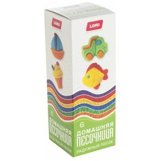 Радужный песок 6 цветов по 80 гр LORI