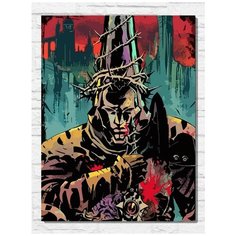 Картина по номерам на холсте игра Blasphemous - 11509 В 30x40