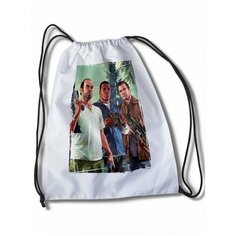 Мешок для сменной обуви с принтом Игра Grand Theft Auto V - 34412 Brut Boxers