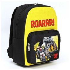 Рюкзак с карманом "Динозавр. Бамбалби", Трансформеры Hasbro