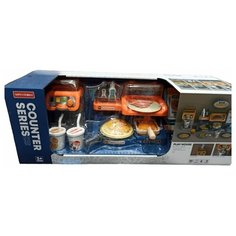 Игровой набор Пиццерия Pizza Shop со звуковыми эффектами, 35 предметов китай