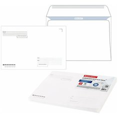 Конверты BRAUBERG С4НПР-50(BRAUBE, комплект 2 шт.
