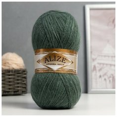 Пряжа "Angora Gold" 20% шерсть, 80% акрил 550м/100гр (180) 5467901 Alize