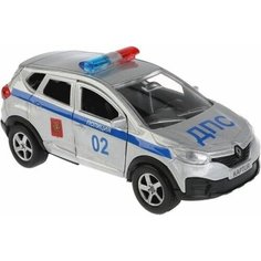 Игрушечная металлическая модель Renault Kaptur Полиция 12 см Технопарк