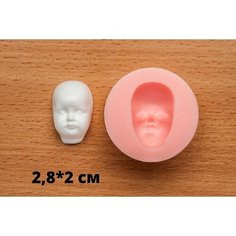 Молд для рукоделия 1625 кукольное лицо Hobby Page