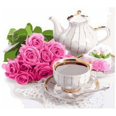 Картина по номерам Чайный набор 40х50 см Hobby Home