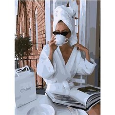 Картина по номерам Завтрак от кутюр 40х50 см Hobby Home