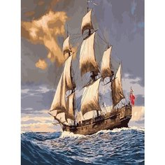 Картина по номерам Шторм в море 40х50 см Hobby Home