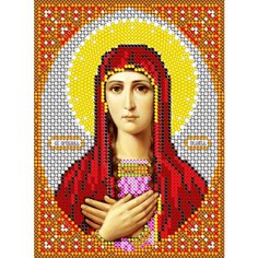 Алмазная мозаика икона Святая Пелагия 17*23 см Diamant