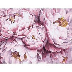 Картина по номерам В облаках пионов 40х50 см Hobby Home