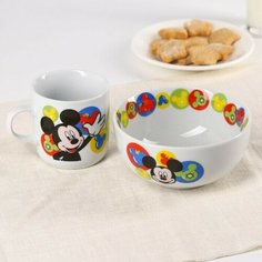 Набор детской посуды Микки Маус и его друзья 7363701 Disney