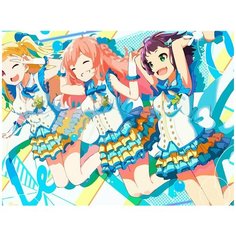 Картина по номерам на холсте игра Tokyo 7th Sisters - 8194 Г 30x40