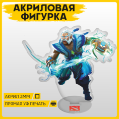 Фигурка из акрила статуэтка игра Дота 2 Dota 2 Зевс 15х13см 1-я Наклейка