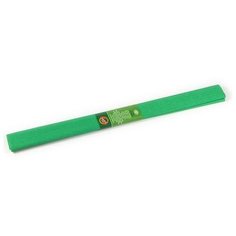 Бумага цветная крепированная Koh-I-Noor, 50x100см, зеленая, в рулоне, 10 листов