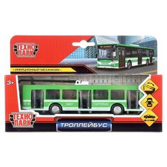 Машинка Технопарк Троллейбус 16,5 см SB-16-65-GN-WB