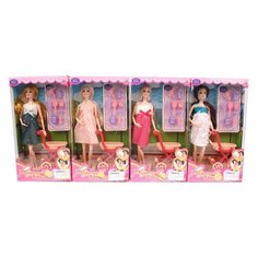 Игровой набор "Маленькая мама", в комплекте кукла 31см, пупс, предметов 9шт. Shantou Gepai PX228-A