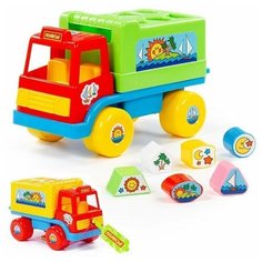 Логическая игрушка Сортер-грузовик Забава сетка Полесье Cavallino