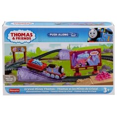 Thomas & Friends. Игровой набор Томас и его друзья "Паровозик Томас и хрустальные шахты" Crystal Mines Thomas / HGY82-HGY83 Fisher Price