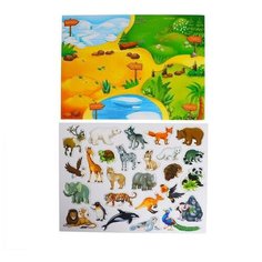 Магнитный конструктор-планшет «Зоопарк» Лесная мастерская