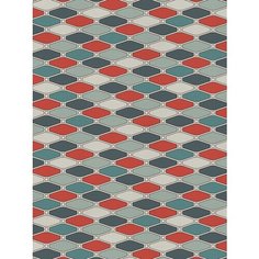 Отрезная ткань для мебели Ambesonne "Мозаика восьмиугольников" метражом для рукоделия и шитья, оксфорд, 155 см