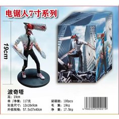 Коллекционная аниме фигурка Человек-бензопила Денджи / Chainsaw Man Тоторо шоп