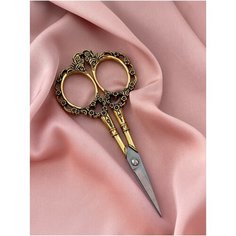 Золотистые ножницы для рукоделия Bouton.Ru