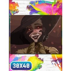 Картина по номерам на холсте игры resident evil village - 12142 30х40