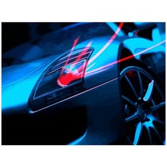 Картина по номерам на холсте Игра Gran Turismo (ламбо, Lamborghini) - 8965 Г 30x40