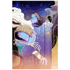 Картина по номерам на холсте Аниме JOJO (Джованна, Джотаро, ДжоДжо) - 8940 В 60x40