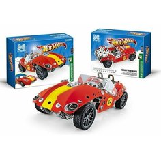 Конструктор металлический Гоночная машина 208 деталей Denco Store