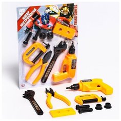 Набор строителя с инструментами игровой, 9 предметов, Трансформеры Hasbro