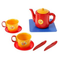 Посуда для кукол «Набор чашек с чайником», 8 элементов Miki Market