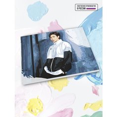 Картина по номерам BTS Ким Намджун Спорт, 40 х 50 см
