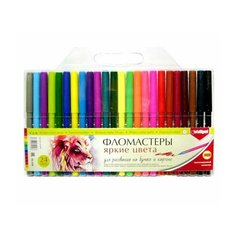 Фломастеры 24 цв. INTELLIGENT ВL-158 вентилир, в блистере (2/12/144)