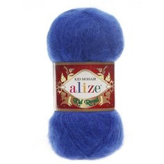 Пряжа для вязания Ализе Kid Royal (62% кид мохер, 38% полиамид) 5х50г/500м цв.141 василек Alize