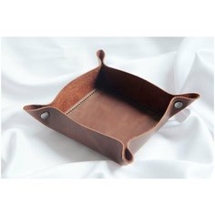 Арена для кубиков Dice Tray из натуральной кожи Нет бренда