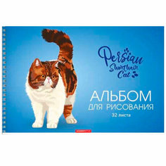 Альбом для рисования 32 л Пушистик 13569-EAC Academy Style
