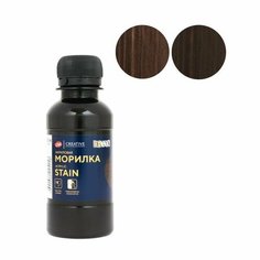 Морилка акриловая 120 мл, ЗХК "Декола", Венге №443, 25733443 Невская палитра