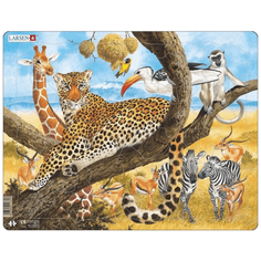 Пазл Larsen "Леопард", 48 деталей FH8