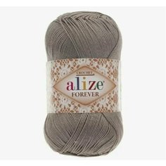 Пряжа Alize Forever ализе форевер 50 г/300 м (100% микрофибра) 459 серый