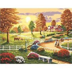 Картина по номерам Ипподром 40х50 см АртТойс