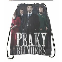 Сумка-мешок для обуви Острые козырьки, Peaky Blinders №6 Migom
