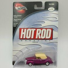 Hot Wheels 100% Hot Rod Magazine Series 40 Ford #1/4 2002 Purple редкая коллекционная модель Фиолетовый