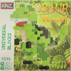 Конструктор из мини блоков 3d динозавр Homestic