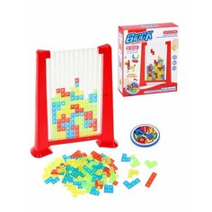 Настольная логическая игра Сложи блоки монтессори Наша Игрушка